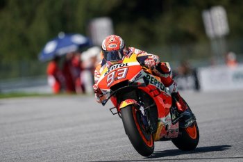 FP3 GP Austria, Marquez redam Viales dan Dovizioso