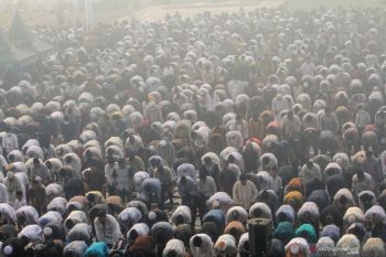 Satgas Karhutla Riau tetap bekerja saat perayaan Idul Adha