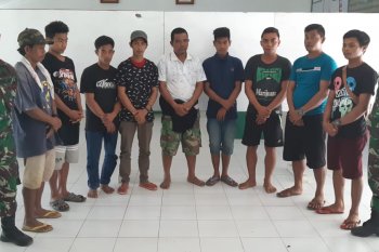 Satgas Pamtas berhasil gagalkan pengiriman delapan TKI ilegal ke Malaysia