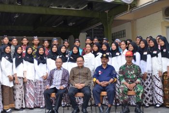 Anggota Paskibraka Kota Yogyakarta mulai menjalani masa karantina