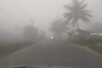 Di Pontianak jam belajar dimundurkan akibat kabut asap karhutla