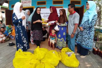 Alhidayah Kalteng berbagi hewan kurban