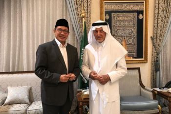 Bahas renovasi Mina, Menteri Agama temui Gubernur Mekkah