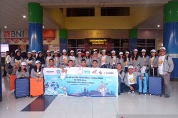 Peserta SMN 2019 Sulut mempelajari keragaman di Semarang