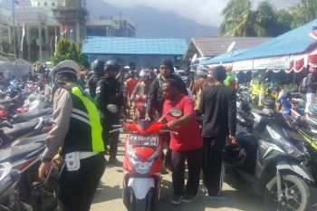Polres Jayapura gelar patroli dan razia jelang HUT Kemerdekaan RI