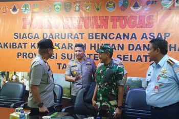 Satgas Karhutla Sumsel butuh  tambahan armada udara
