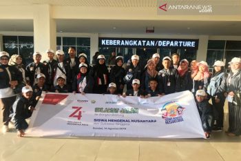 23 peserta SMN Sultra diberangkatkan ke Bangka Belitung