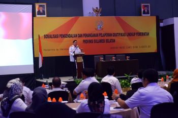 Pemprov Sulbar fokus pengendalian pelaporan gratifikasi