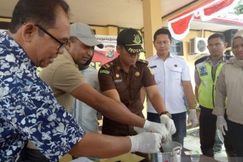 Kasus narkoba di Mimika naik signifikan selama 2019