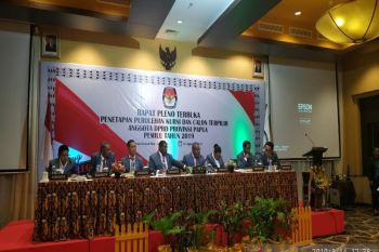 KPU Papua tetapkan caleg terpilih DPRP