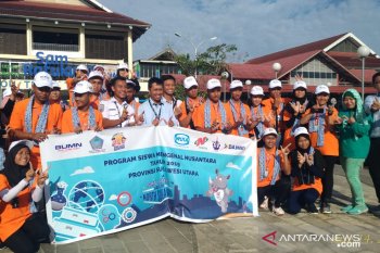 WIKA Jemput Peserta SMN 2019 Asal Semarang di Manado