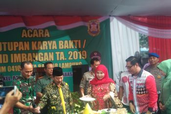 Wali Kota Bandarlampung minta warga jaga hasil karya bakti TNI