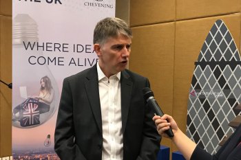 British envoy hopes HK back to normal under "one country, two systems"