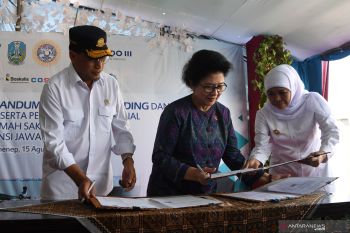 Menkes dan Menhub resmikan rumah sakit terapung di Sumenep