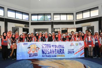 Rombongan SMN asal Sulawesi Selatan tiba di Jayapura