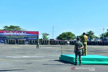 Pangdam XIV/Hasanuddin inisiasi Apel Gelar Pasukan Penanggulangan Karhutla