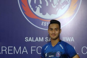 Arema pakai jersey anyar lawan Persebaya