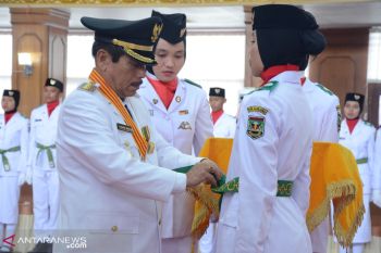 Bupati kukuhkan 72 anggota Paskibraka Sijunjung