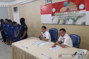 BNNP Lampung gagalkan pengiriman 7 kg sabu-sabu asal Aceh