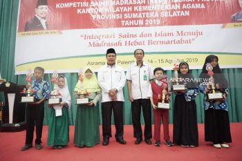 11 orang siswa wakili Sumsel ke kompetisi sains madrasah