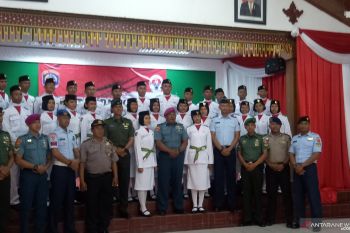Sepatu anggota Paskibraka Tarakan diganti karena kekecilan