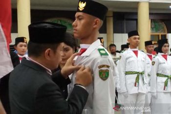 Bupati Bartim minta paskibraka kembangkan patriotisme dan nasionalisme