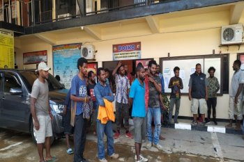 Polres Jayapura Kota pulangkan 66 orang demonstran pendukung ULMWP