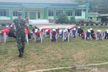 SMN Sulsel latihan fisik di Rindam XVII/Cenderawasih