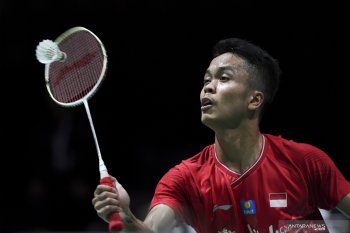 Ginting tak puas dengan laga pertamanya pada kejuaraan Bulutangkis Dunia 2019
