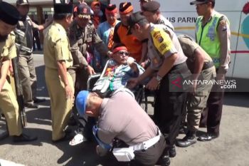 Jamaah haji Kota Madiun tiba di Tanah Air dengan utuh