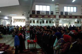 50 Anggota DPRD Kota Bandarlampung 2019-2024 dilantik
