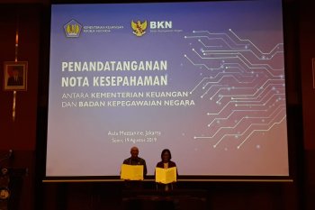 Kemenkeu dan BKN  kurangi penggunaan kertas untuk hemat anggaran