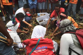 Peserta SMN Sulsel diperkenalkan kuliner Papua