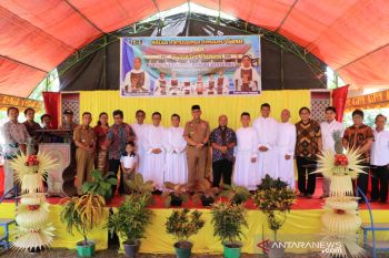 Bupati  minta imam baru gereja Maria jaga kemajemukan Lutim