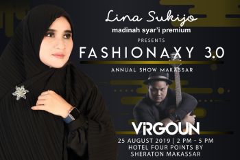 Lina Sukijo  bidik Makassar gelar fashion show tunggal