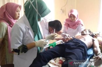 Warga Agam yang diserang buaya sempat memberikan perlawanan