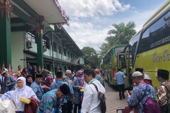 Jamaah haji Yogyakarta direncanakan tiba Minggu pagi