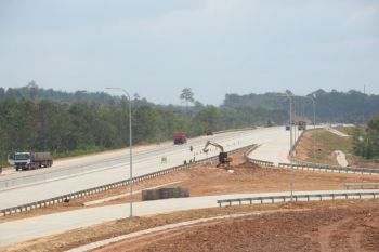 Jalan tol Balikpapan-Samarinda ditargetkan beroperasi akhir tahun ini