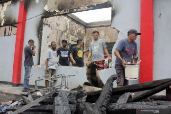 Seorang napi bakar lapas ditetapkan sebagai tersangka