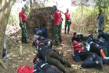 Peserta SMN dari Babel kunjungi bunker peninggalan Jepang