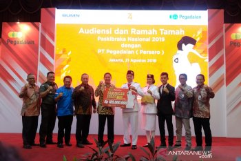 Paskibraka Nasional dapat Tabungan Emas dari PT Pegadaian