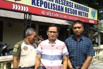 Polisi tangkap seorang warga Metro  usai transaksi narkoba