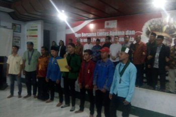 OKP lintas agama NTB menggelar deklarasi jamin mahasiswa Papua tetap aman