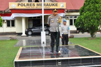 Kapolres Merauke imbau warga tidak terprovokasi demonstrasi bernuansa anarkis