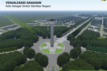Ibu kota baru di Kalimantan Timur, Ini desain awalnya