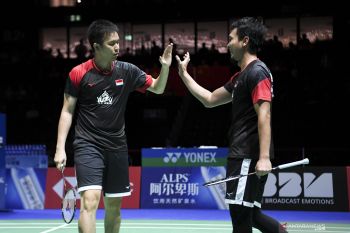 Pasangan ganda Indonesia berjaya di Kejuaraan Dunia BWF