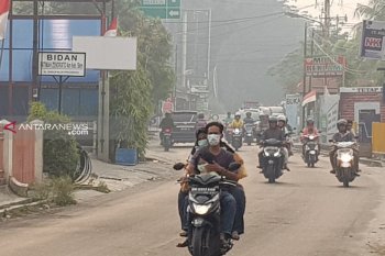 Yang ingin ke Pekanbaru hati-hati, jarak pandang hanya 1,5 Kilometer