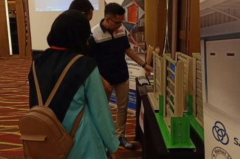Sanwamas memberikan edukasi produk rolling door kepada arsitek-konsultan