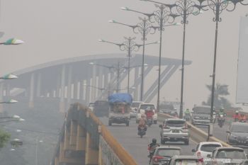 Asap Karhutla terus selimuti Pekanbaru, warga mulai mengungsi