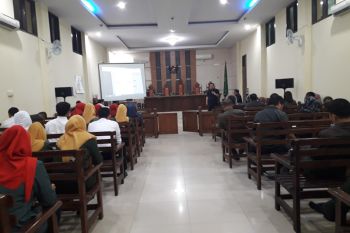 Pengadilan gelar sosialisasi persidangan secara elektronik